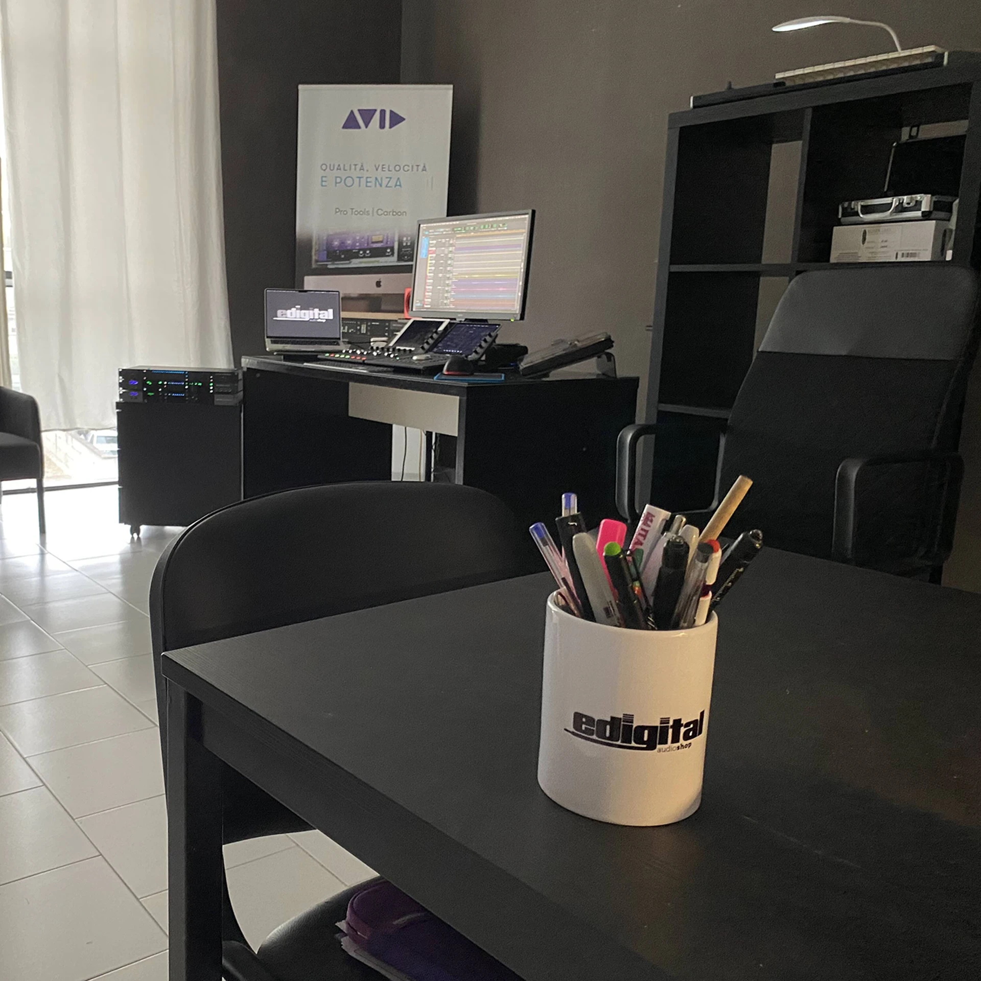 Apparecchiature audio per studi di registrazione